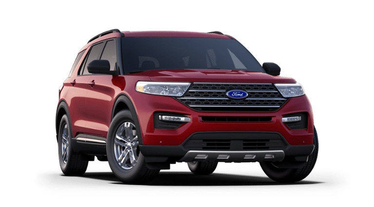 21 Ford Explorer Xlt Rapid Red 2 3l Ecoboost Engine Humber Ford